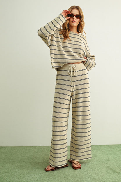 Kensie Stripe Knit Pant