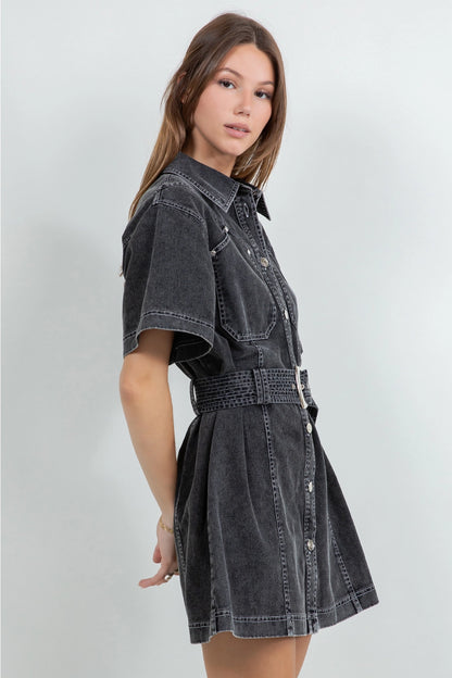 Danica Denim Mini Dress