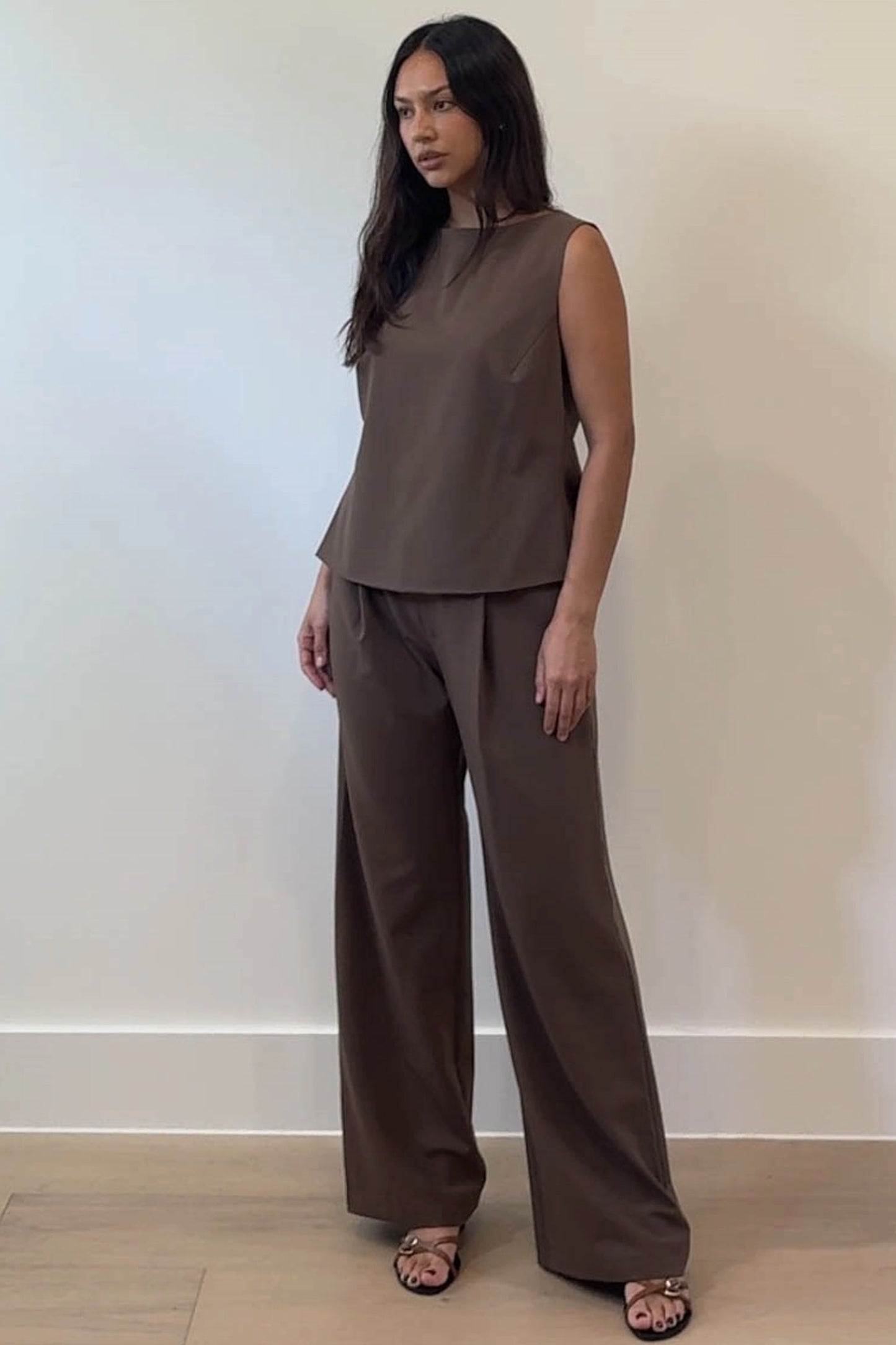 Casey Sleeveless Top Set