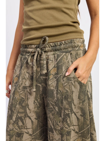 Low Rise Camo Pant
