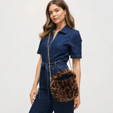 Monica Faux Fur Crossbody