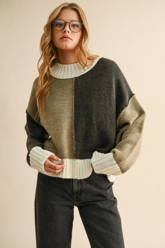 Color Block Sweater
