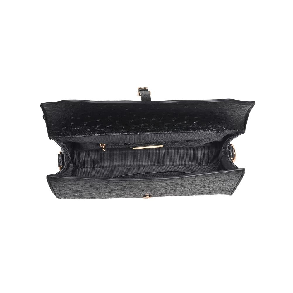 Juliet Ostrich Bag - Black