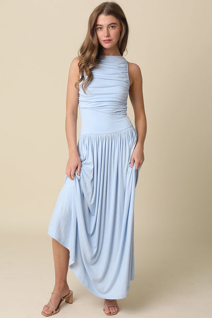Leni Maxi Dress - Sky
