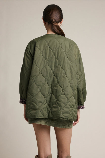 Reversible Quilted Bandana Jacket