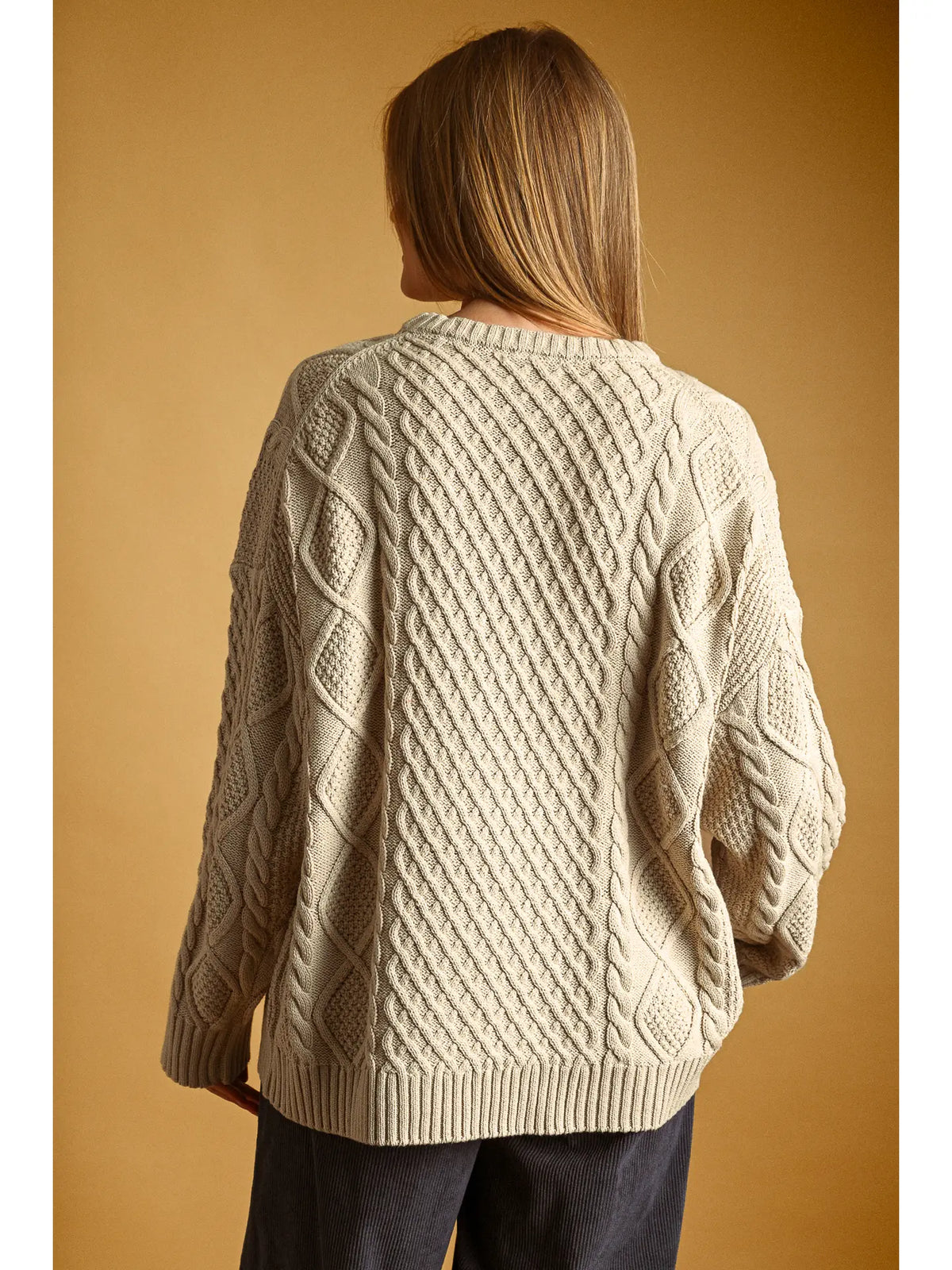 Cambridge Cable Knit Top