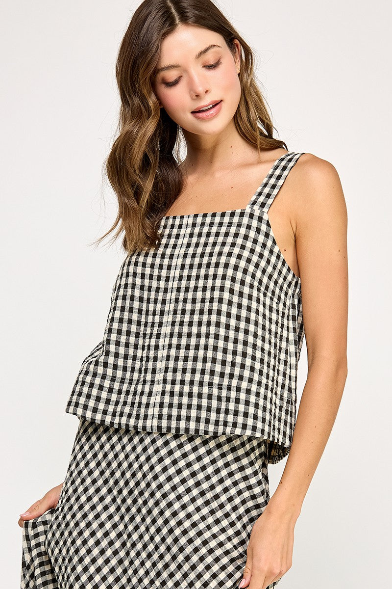 Gingham Tank