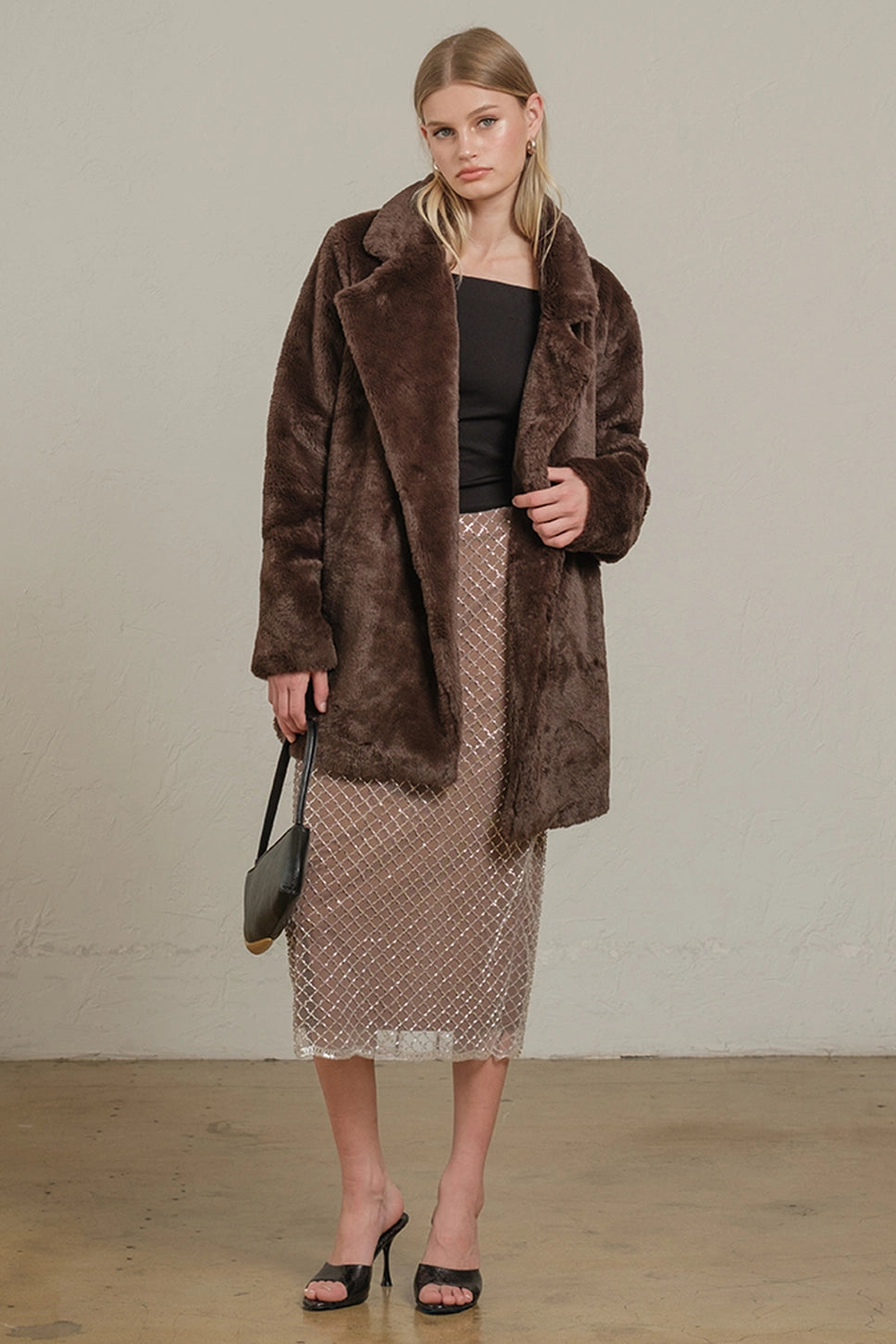 Krissy Faux Fur Coat