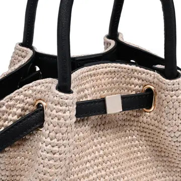 Selena - Straw Crossbody