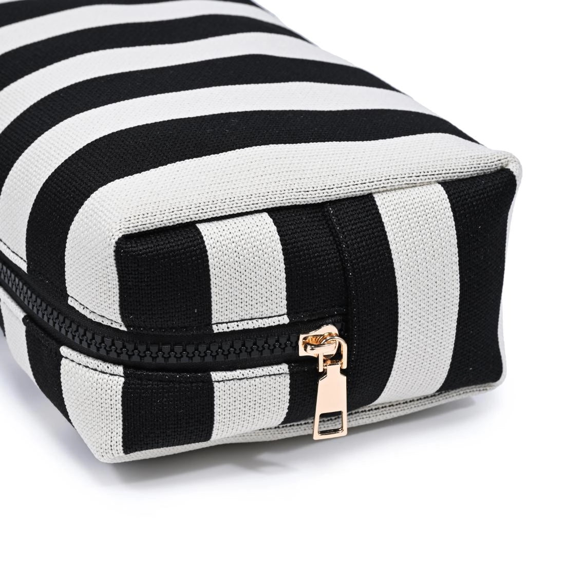 Essential Stripe Cosmetic & Travel Organizer Pouch