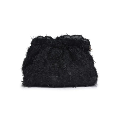 Fluffette Cosmetic Pouch - Black