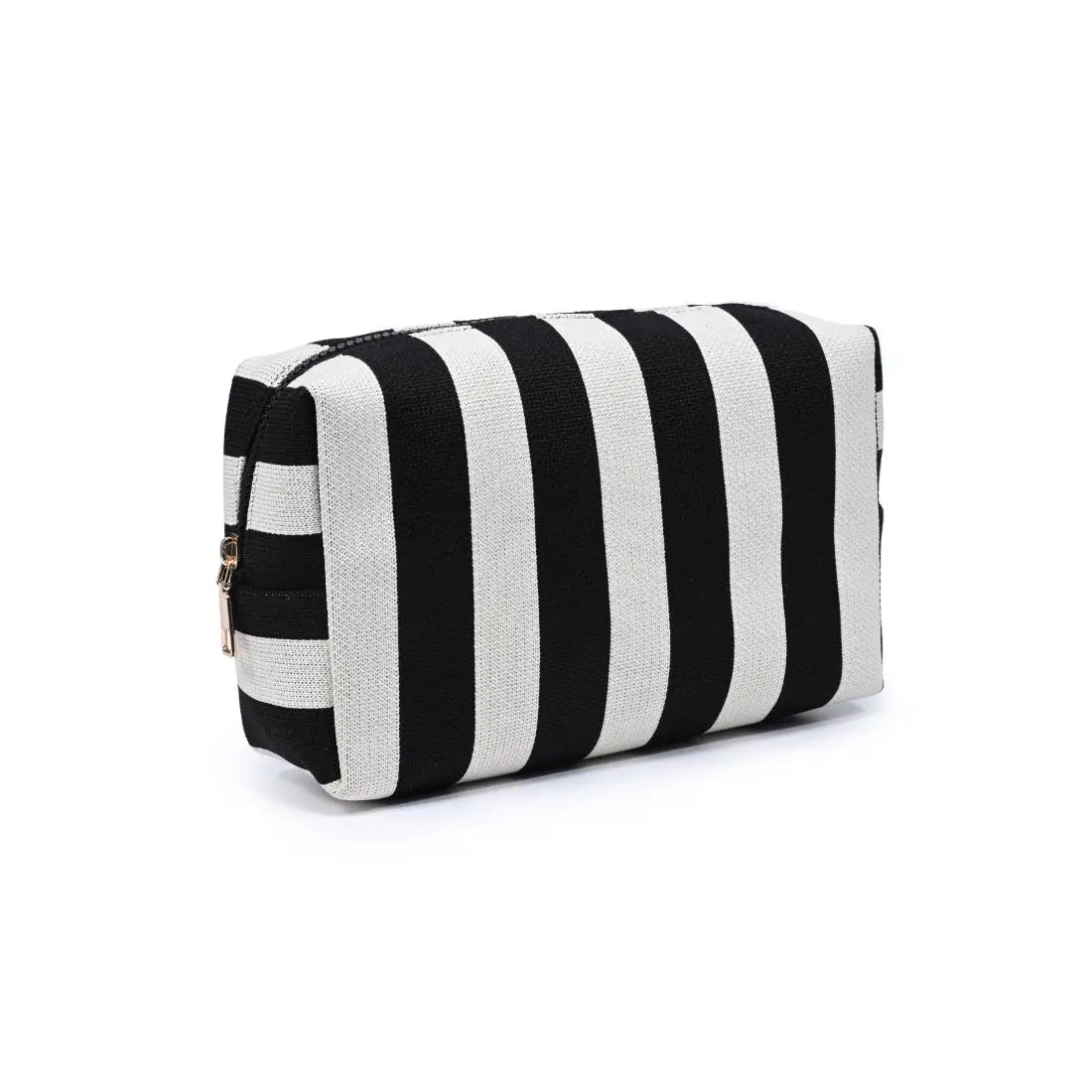 Essential Stripe Cosmetic & Travel Organizer Pouch