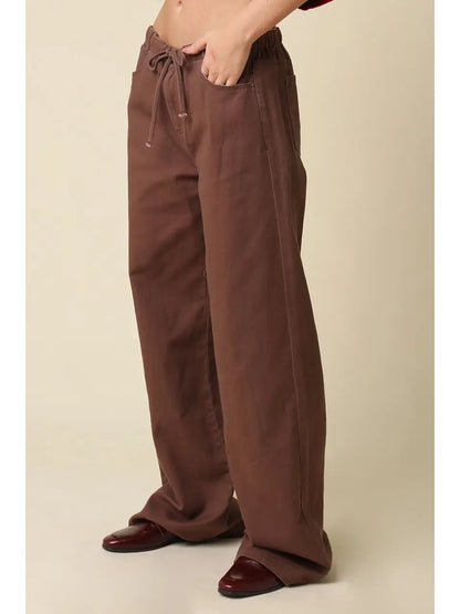 Kaylyn Drawstring Wide Leg Pants