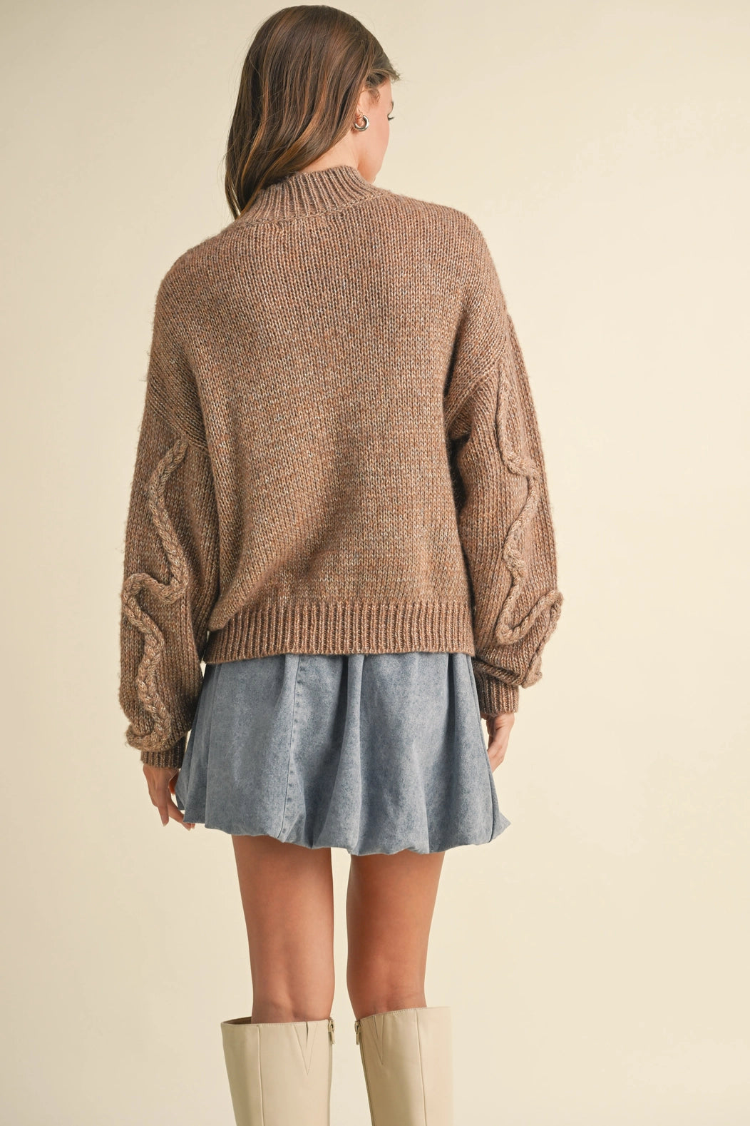 Emilea Sweater - Brown