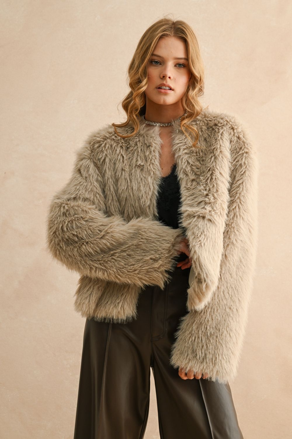 Etta Faux Fur Jacket