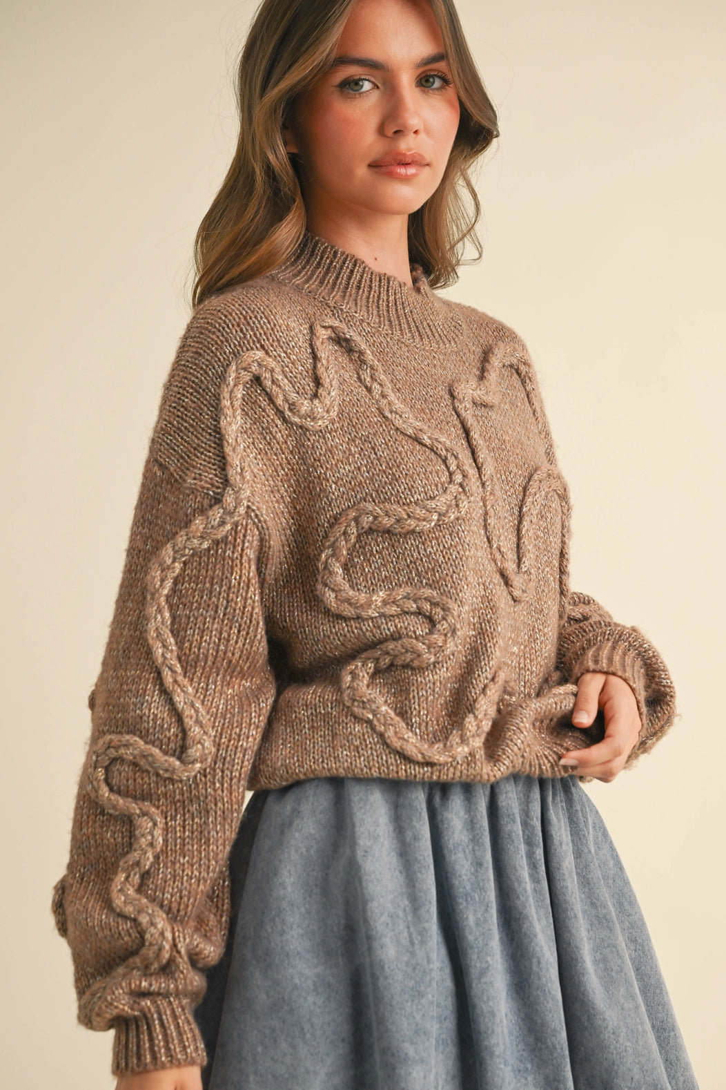 Emilea Sweater - Brown