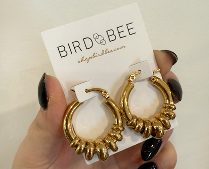 Circle Hoop Earrings