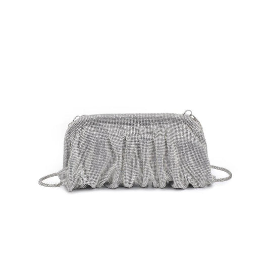 Irina Evening Bag - Silver