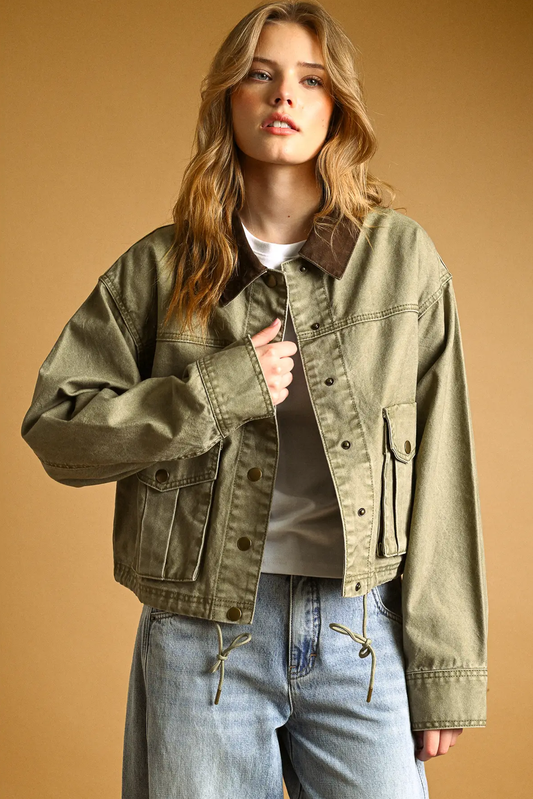 Sage Utility Jacket