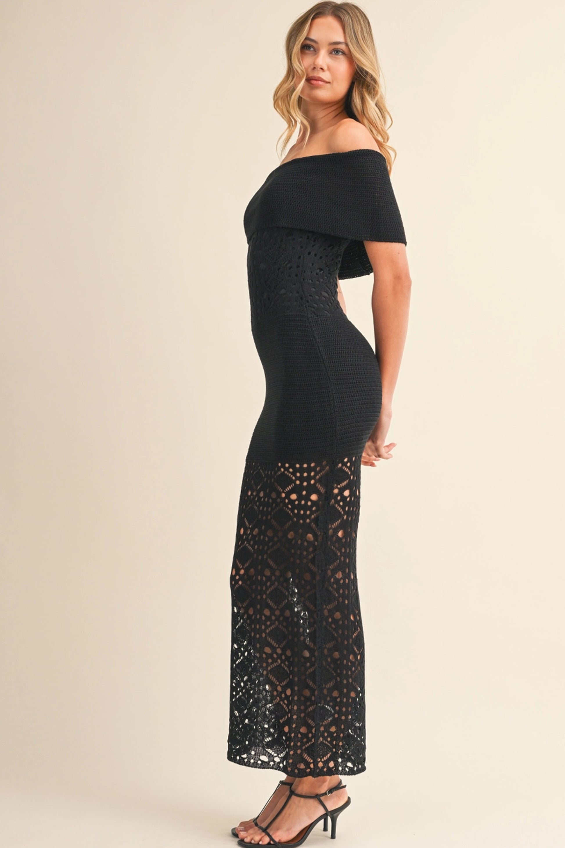 Joslyn Sweater Maxi Dress - BIRD BEE