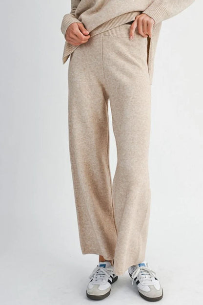Darcey Knit Set - Tan