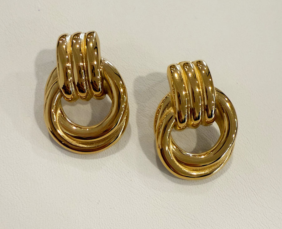 Leann Earrings - Gold