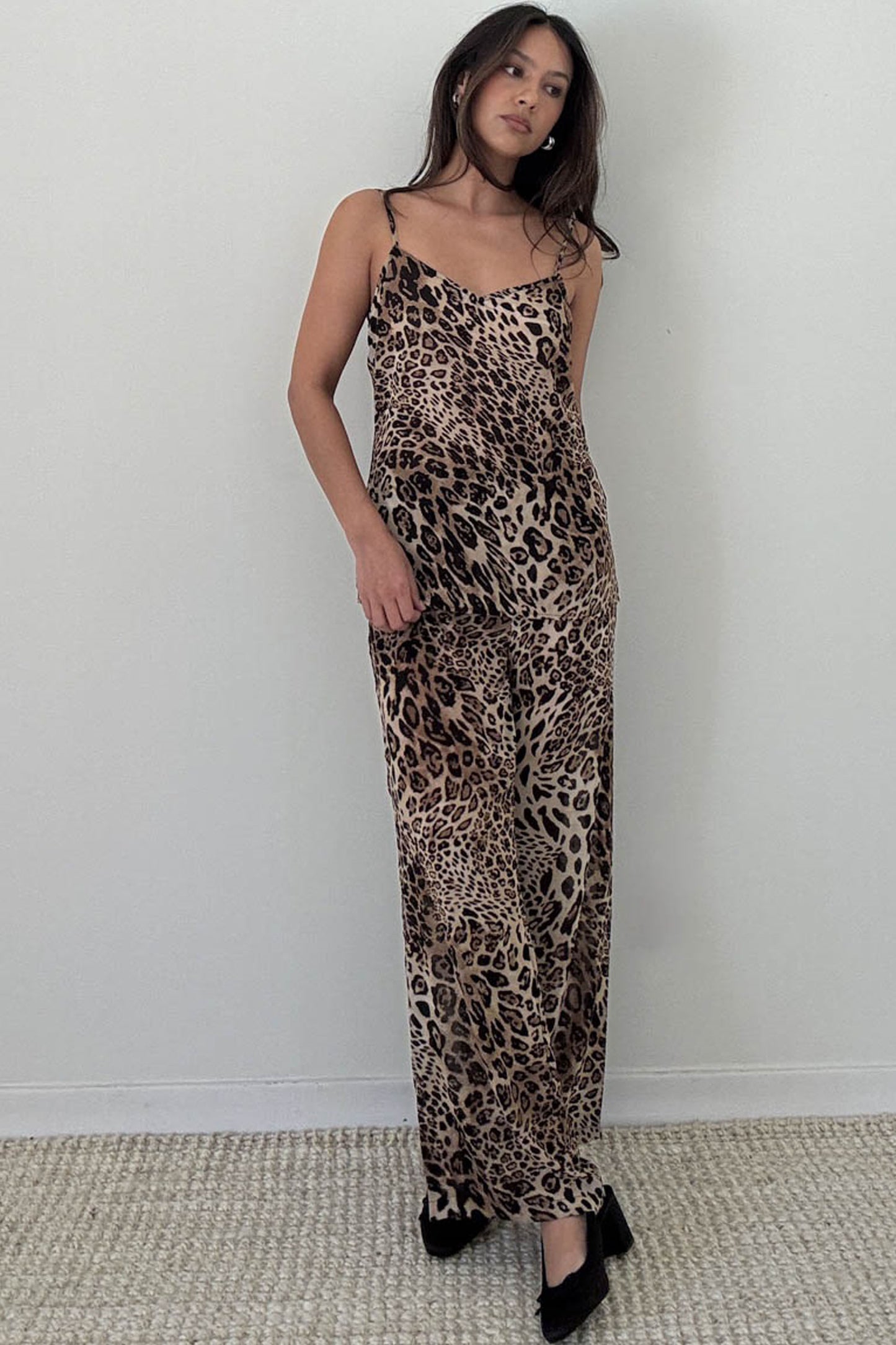 Leopard Chiffon Set
