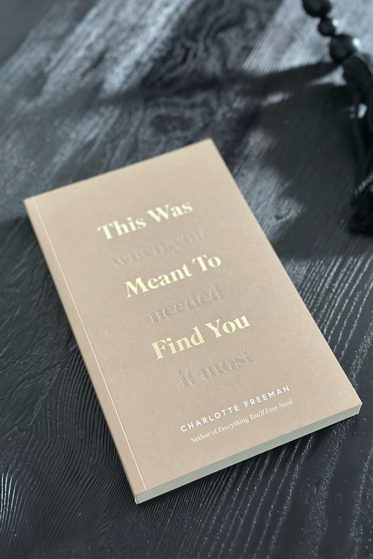 This Was Meant To Find You (When You Needed It Most) - Book