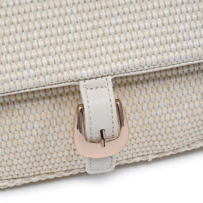 Gloria Straw Crossbody