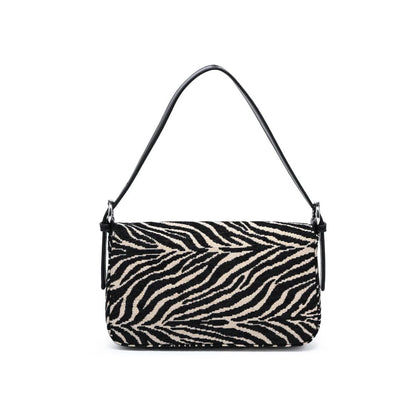 Gloria Zebra Shoulder Bag