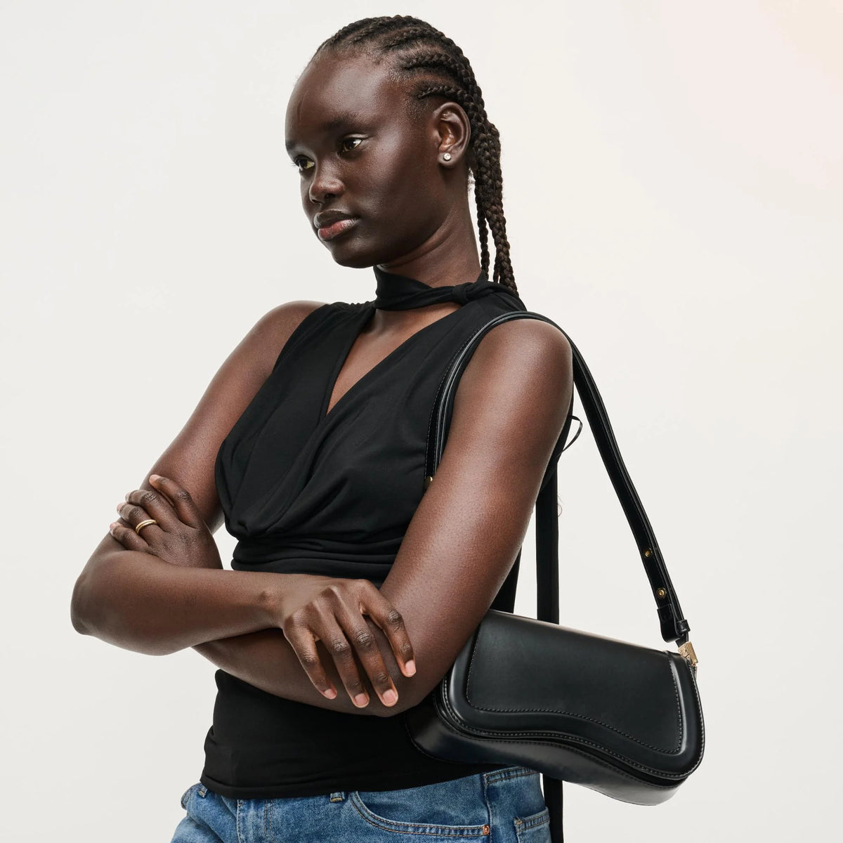 Max Shoulder Bag - Black