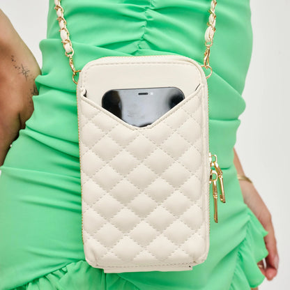 Bodie Cell Phone Crossbody - Ivory