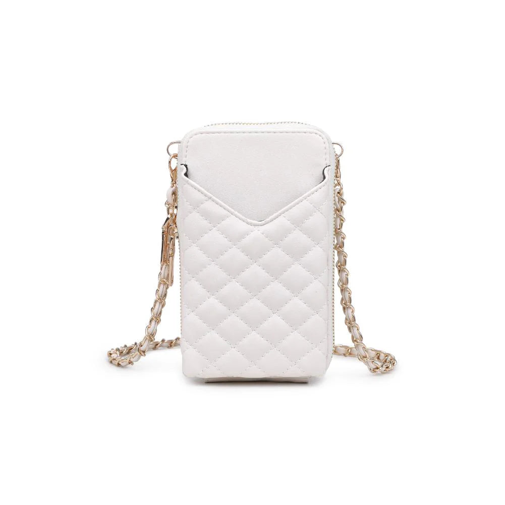 Bodie Cell Phone Crossbody - Ivory