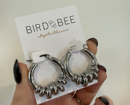 Circle Hoop Earrings