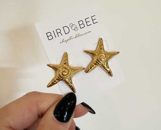 Star Shell Earrings