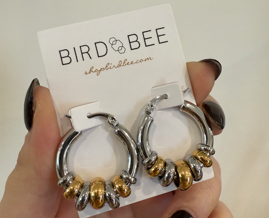 Circle Hoop Earrings