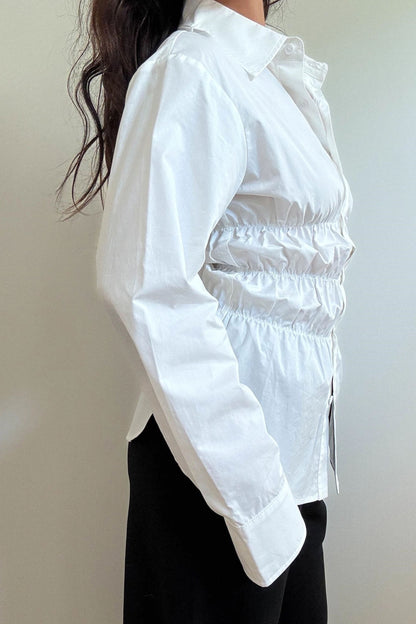 Stevie Ruching Shirt