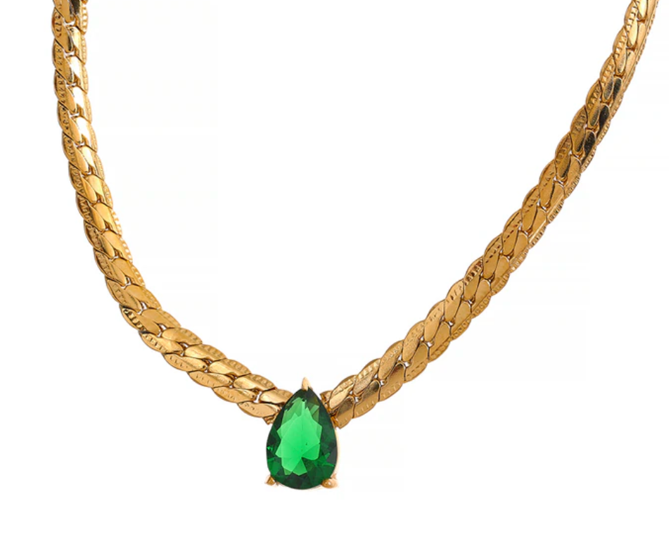 The Grace Emerald Necklace
